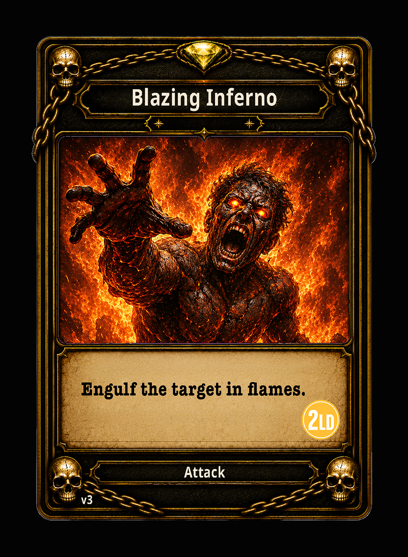 Inferno card preview