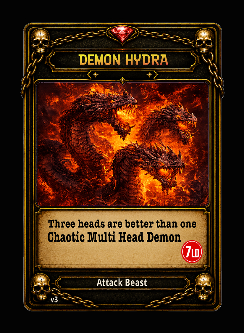 Demon Hydra card preview