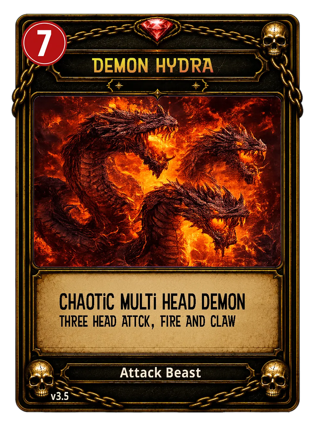 Demon Hydra card preview