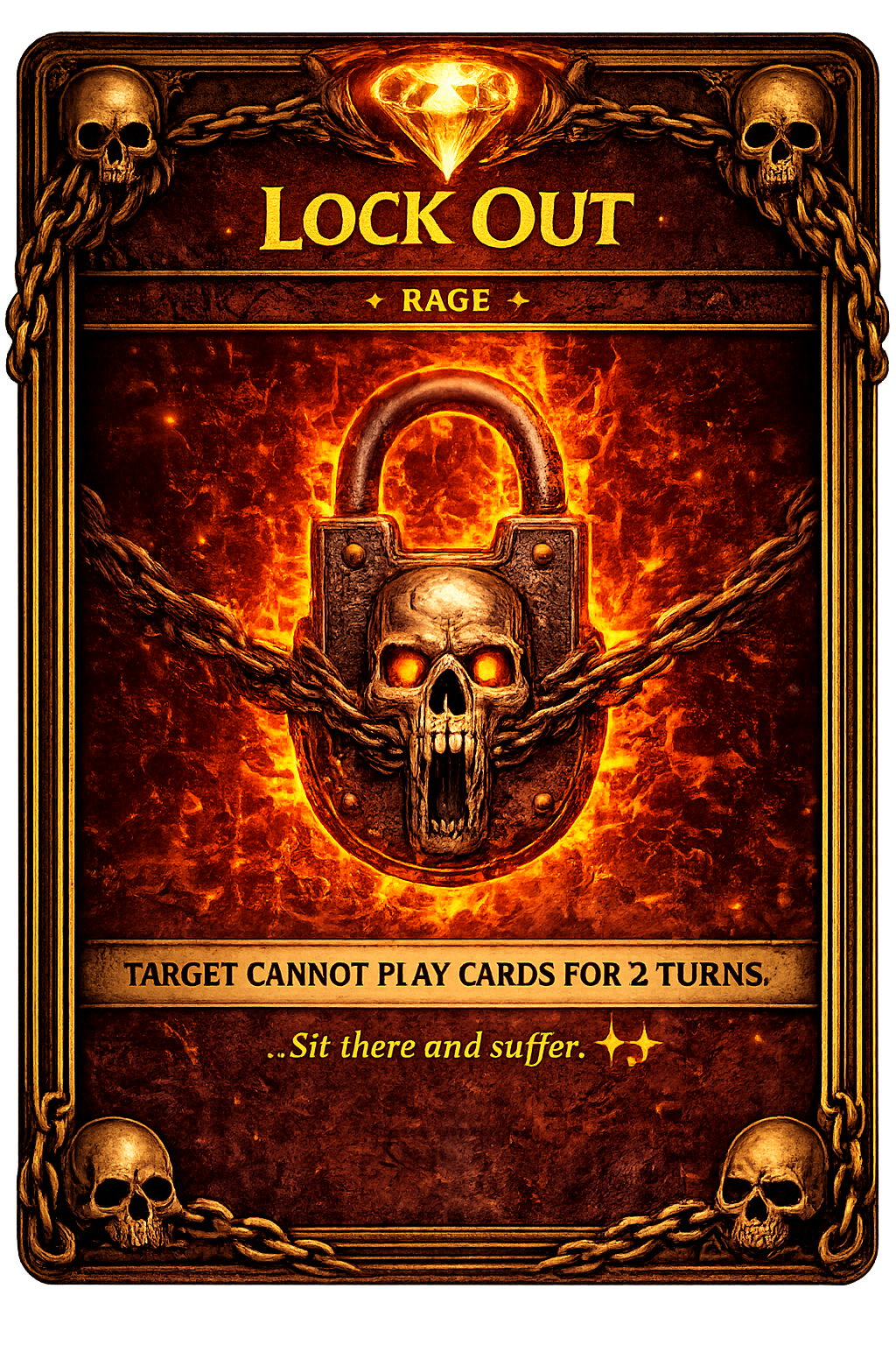 Lock Out card preview